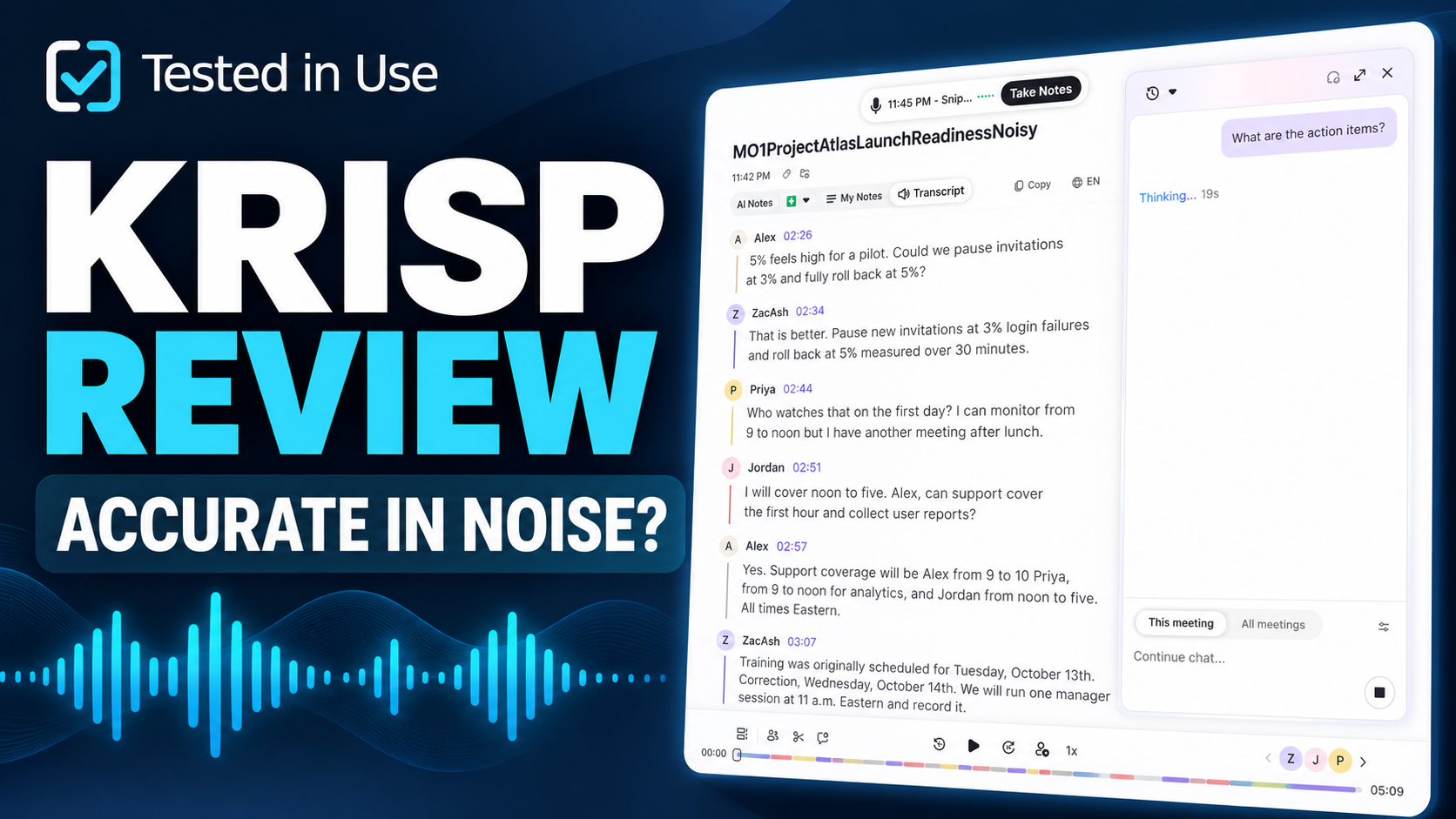 We Tested Krisp With Noisy Audio—Here’s What Happened